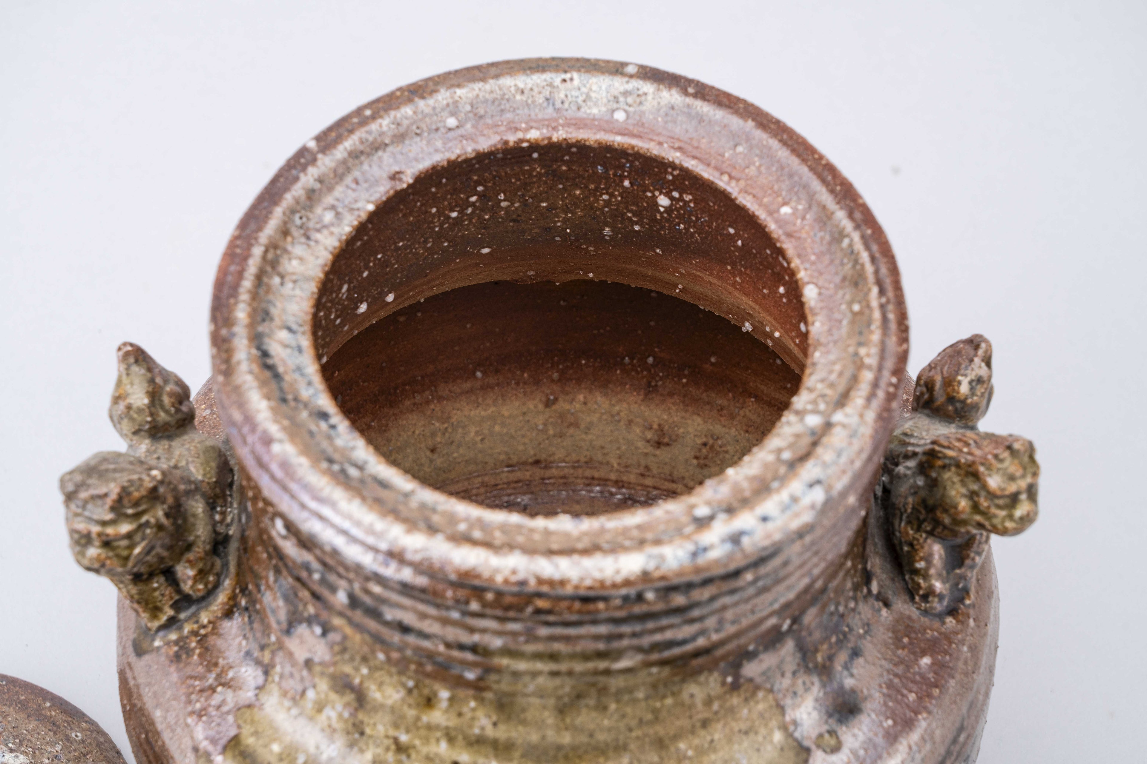 Incense burner with lion