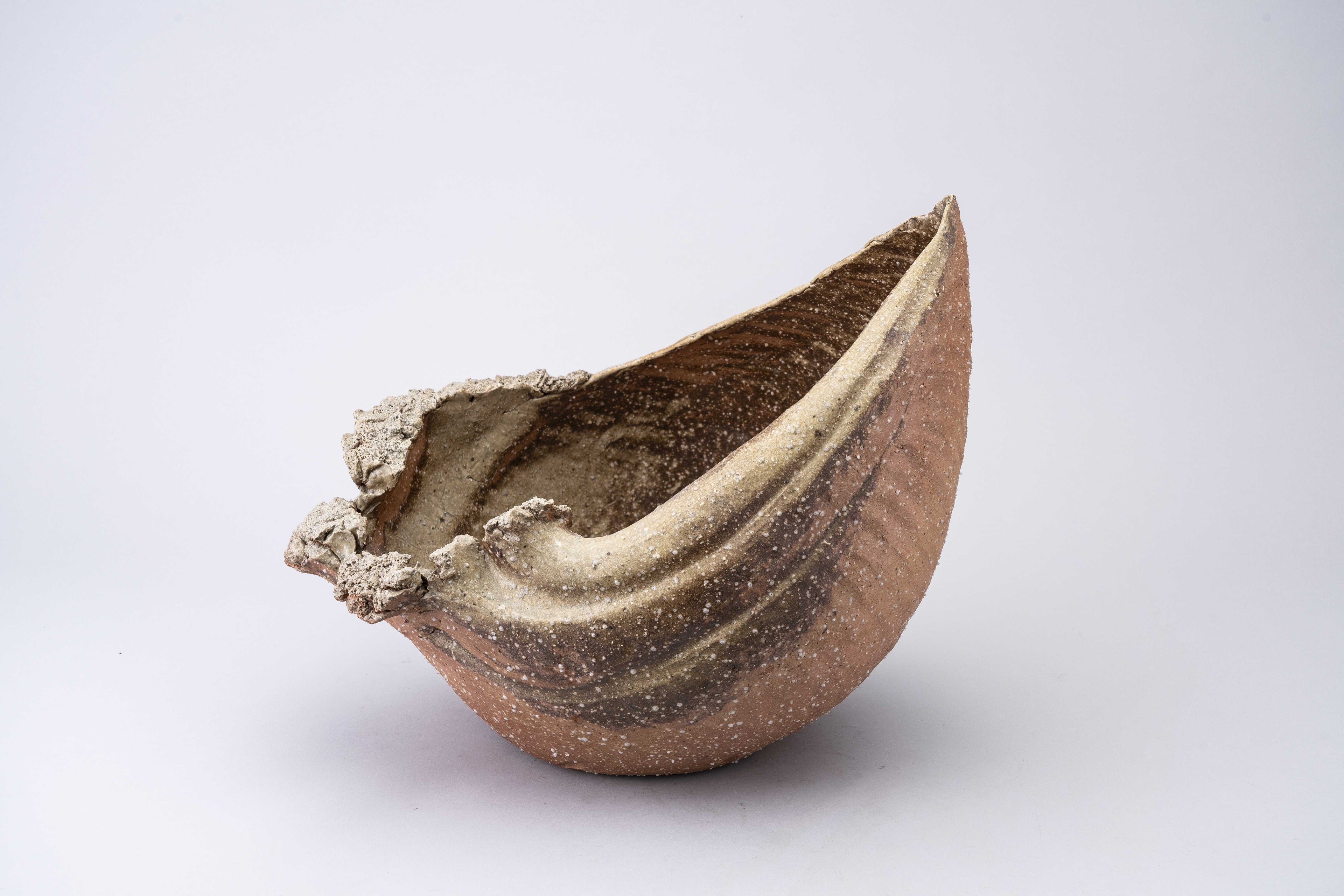 Mihō Mitoma Wood-Fired Flower Vase