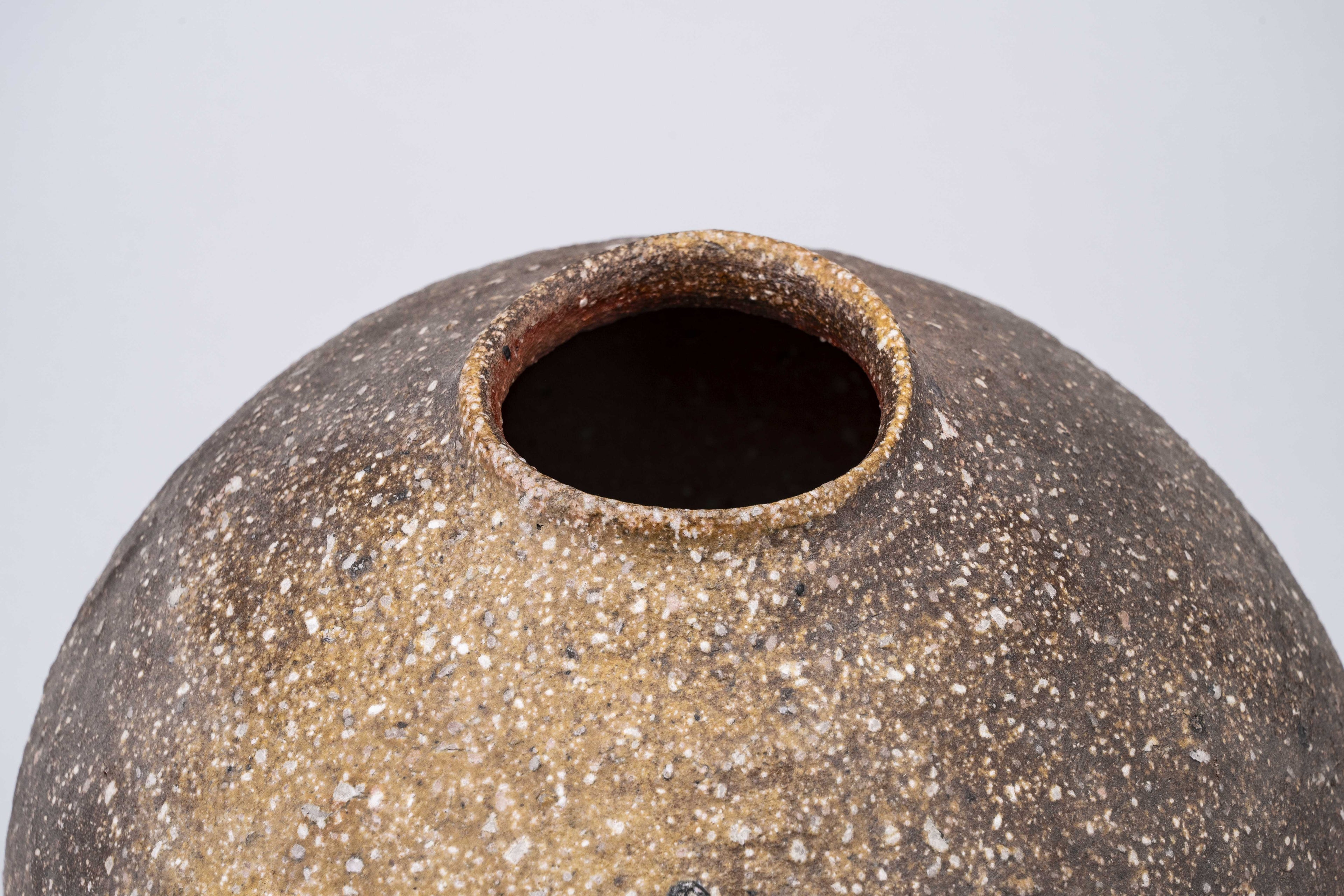 Soaki Kanzaki Hi-Iro (Flame-Colored) Jar